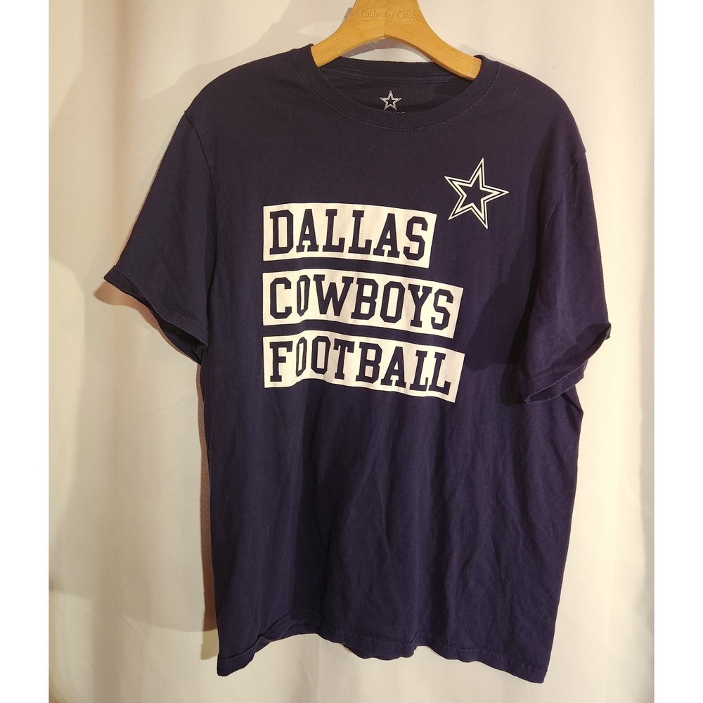 Dallas‎ Cowboys Football T-Shirt Large Spell Out